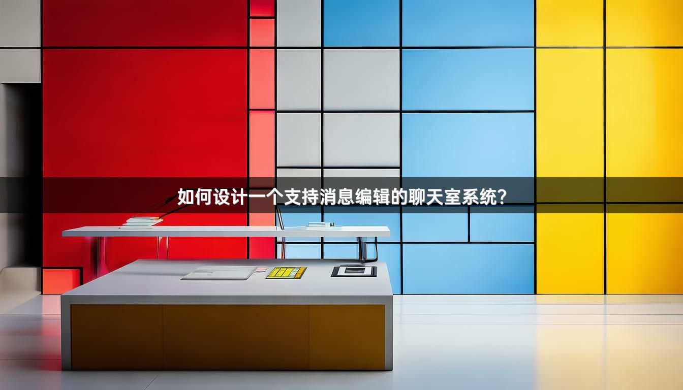 如何设计一个支持消息编辑的聊天室系统？