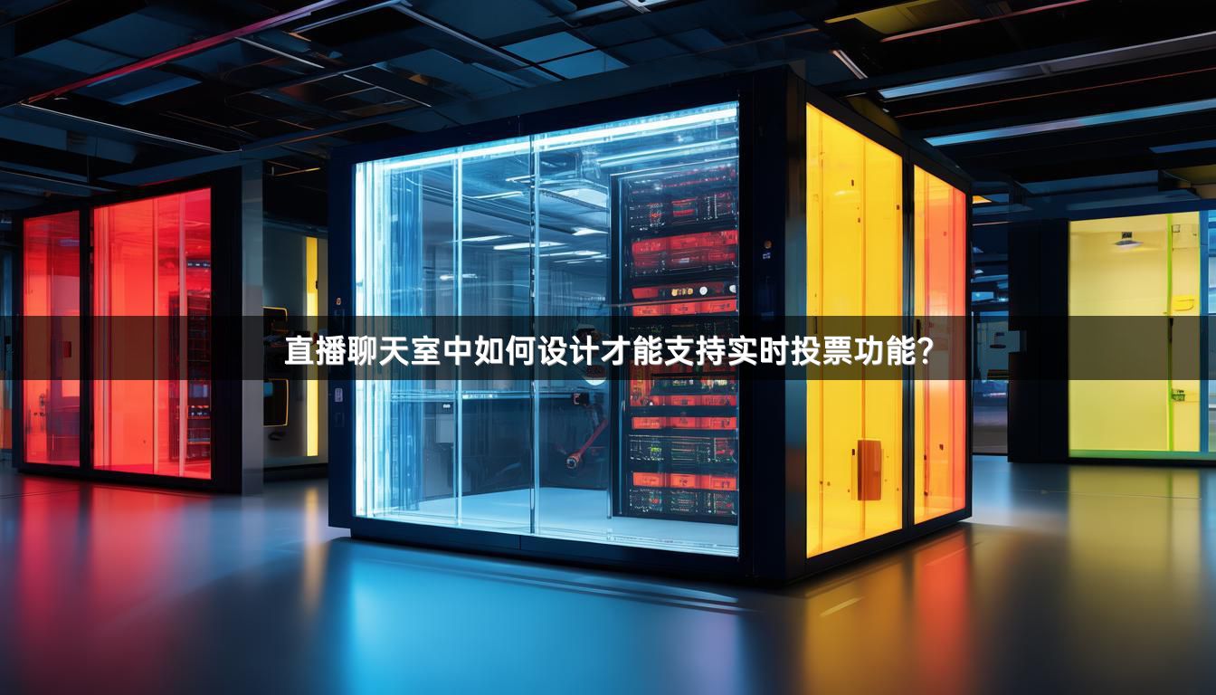 直播聊天室中如何设计才能支持实时投票功能？