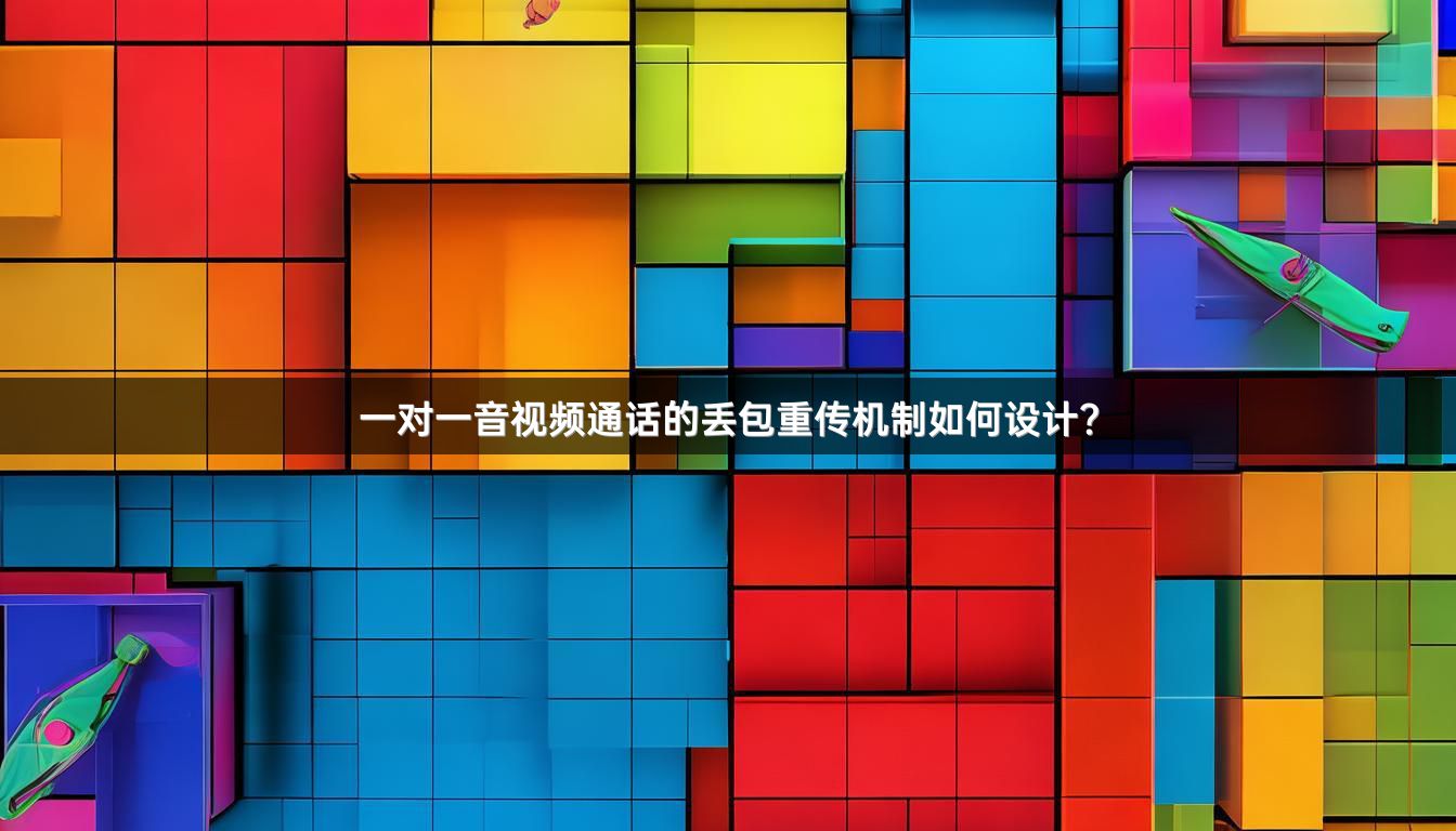 一对一音视频通话的丢包重传机制如何设计？