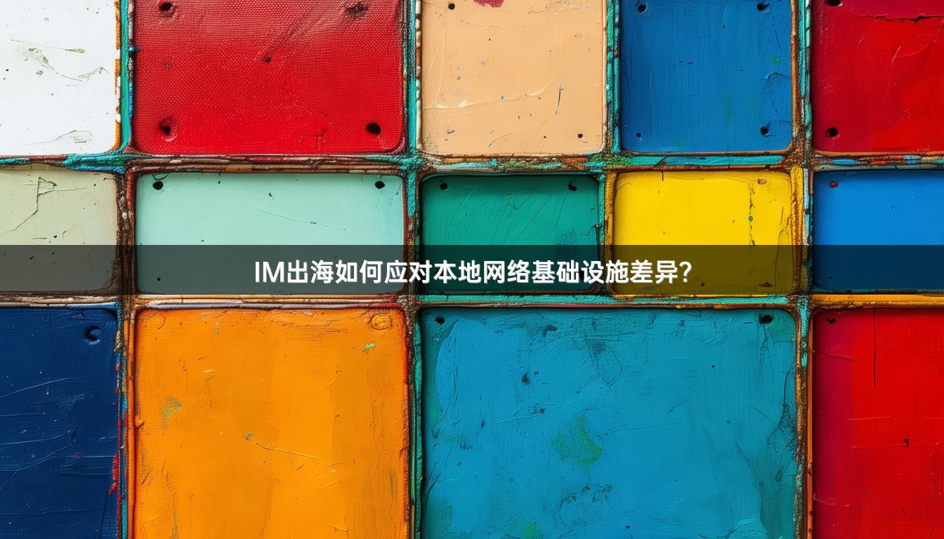 IM出海如何应对本地网络基础设施差异？