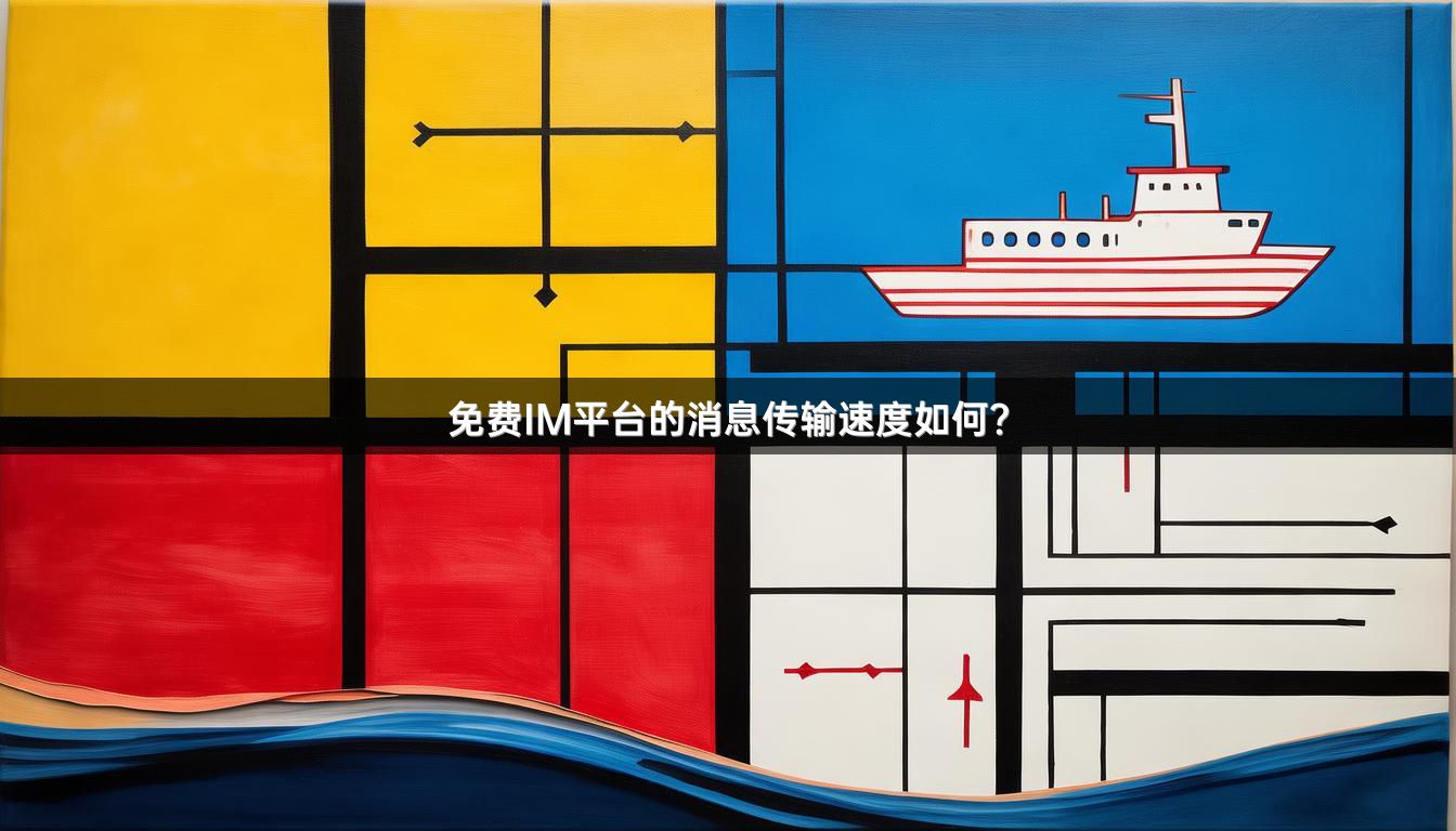 免费IM平台的消息传输速度如何？