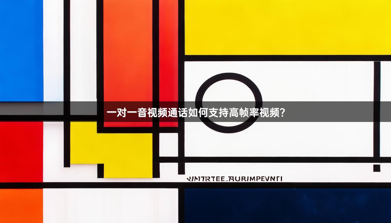 一对一音视频通话如何支持高帧率视频？