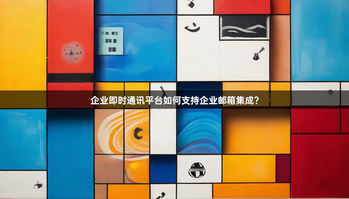 企业即时通讯平台如何支持企业邮箱集成？