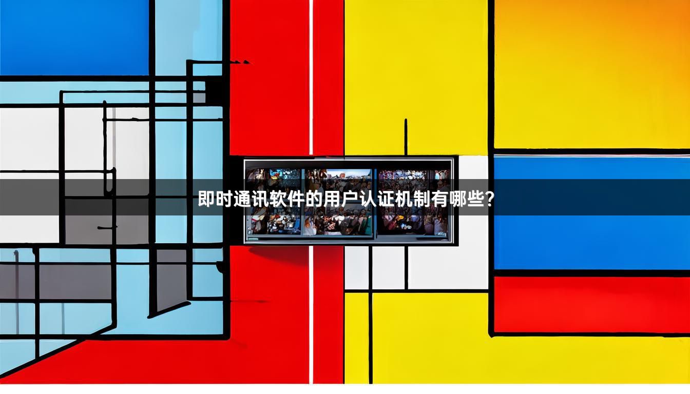 即时通讯软件的用户认证机制有哪些？