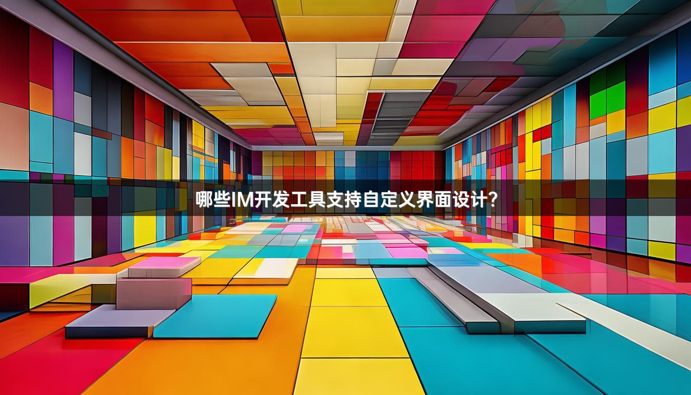 哪些IM开发工具支持自定义界面设计？