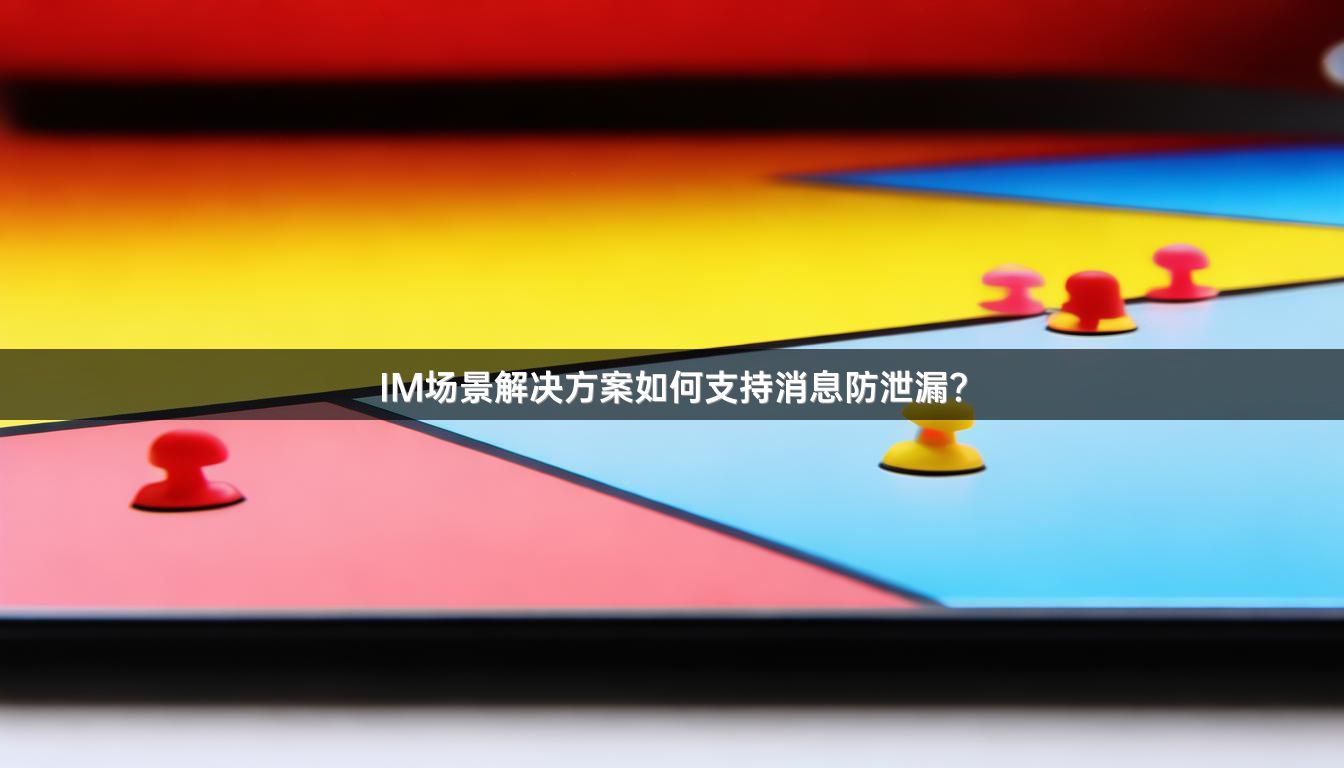 IM场景解决方案如何支持消息防泄漏？