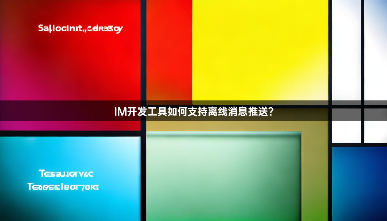 IM开发工具如何支持离线消息推送？