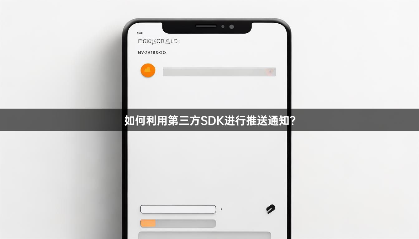 如何利用第三方SDK进行推送通知？