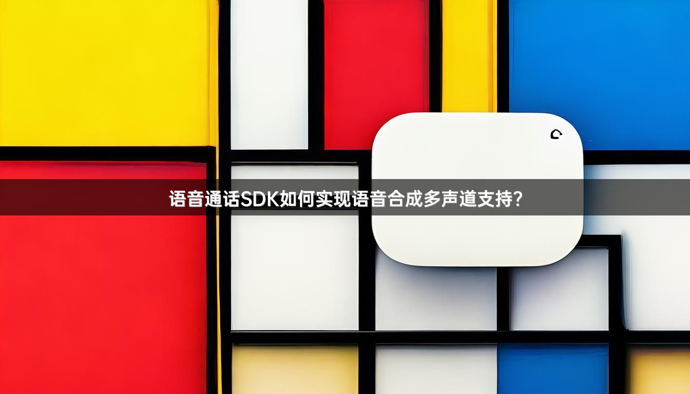 语音通话SDK如何实现语音合成多声道支持？