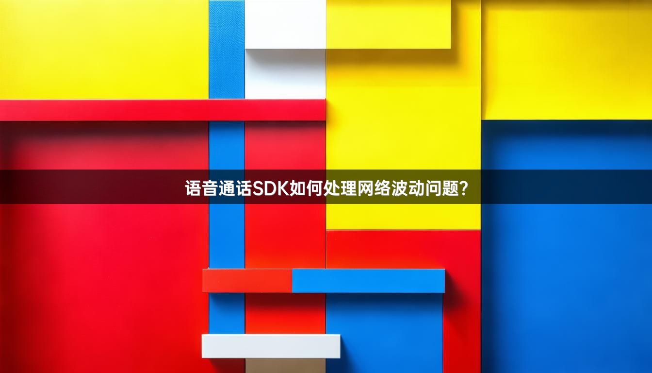 语音通话SDK如何处理网络波动问题？