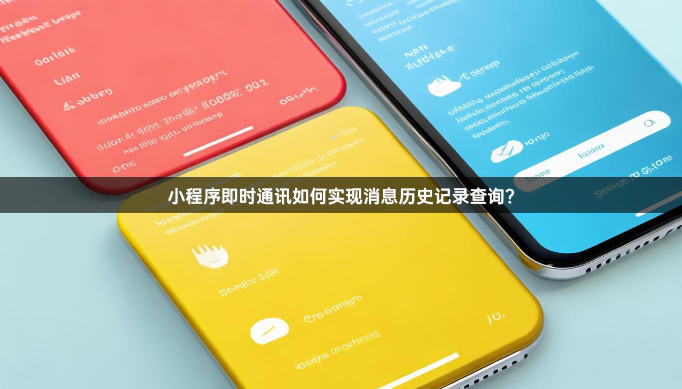 小程序即时通讯如何实现消息历史记录查询？