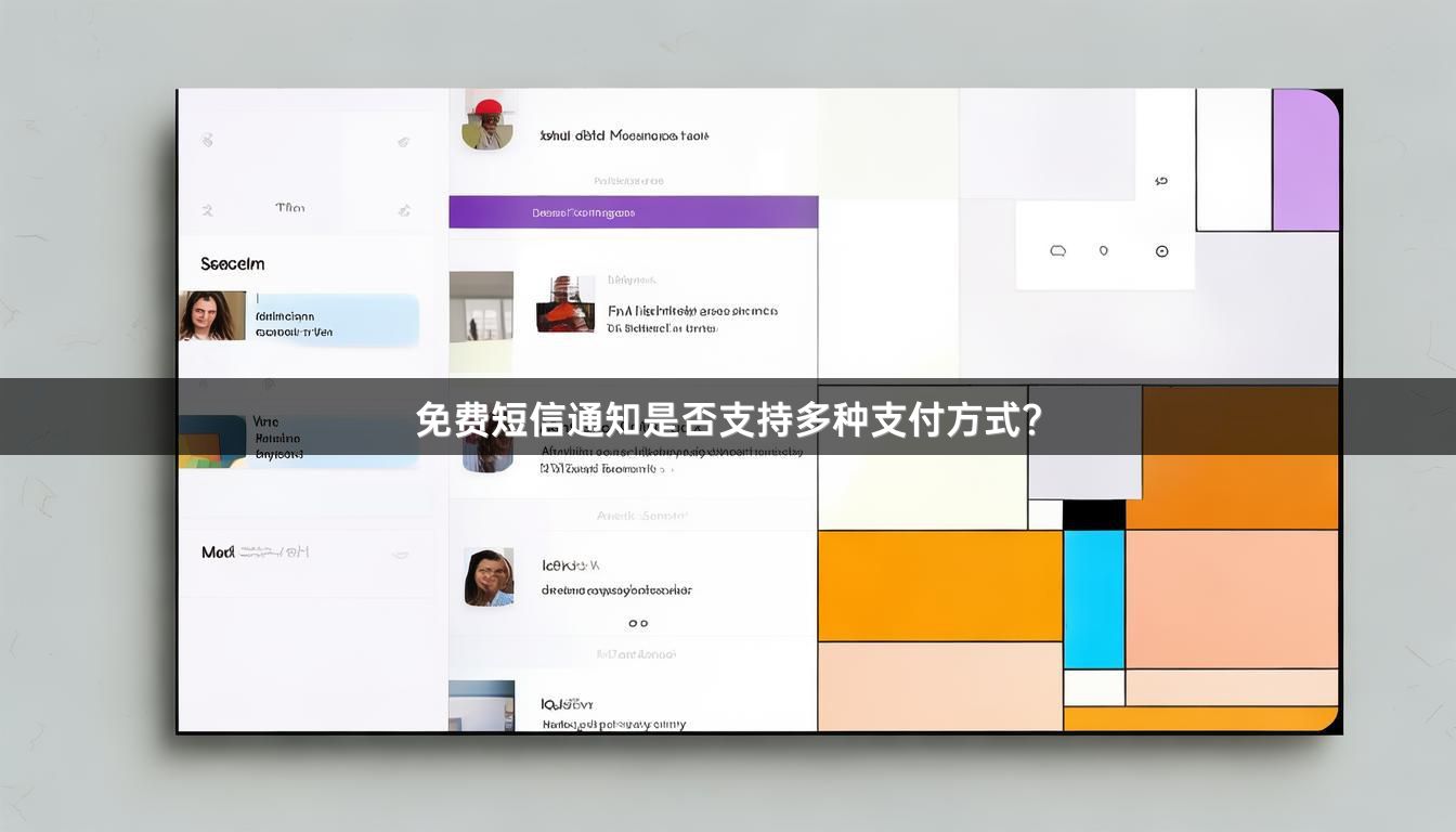 免费短信通知是否支持多种支付方式？