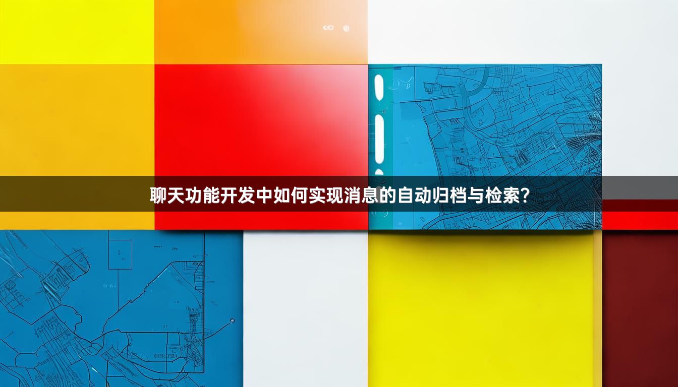 聊天功能开发中如何实现消息的自动归档与检索？