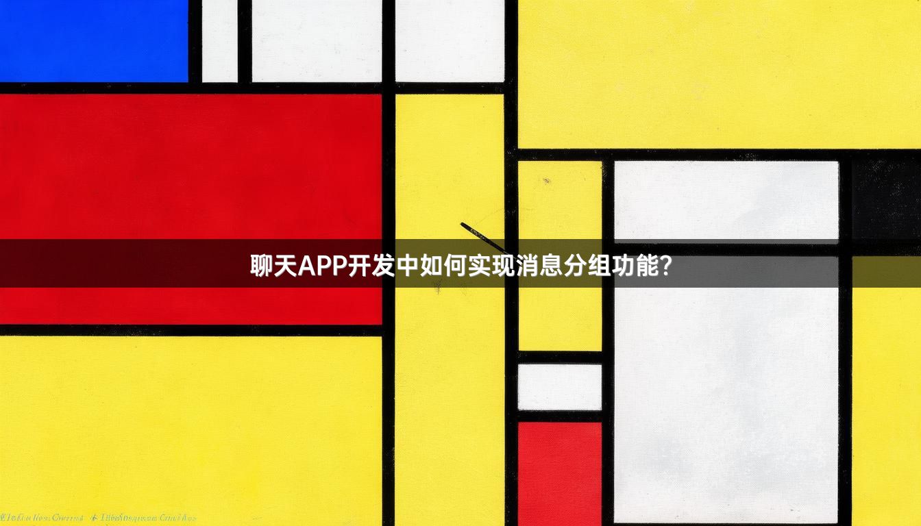聊天APP开发中如何实现消息分组功能？