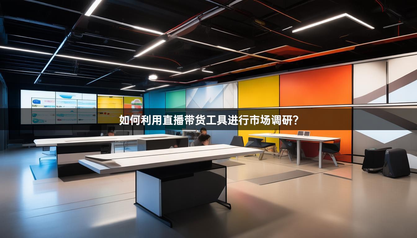 如何利用直播带货工具进行市场调研？