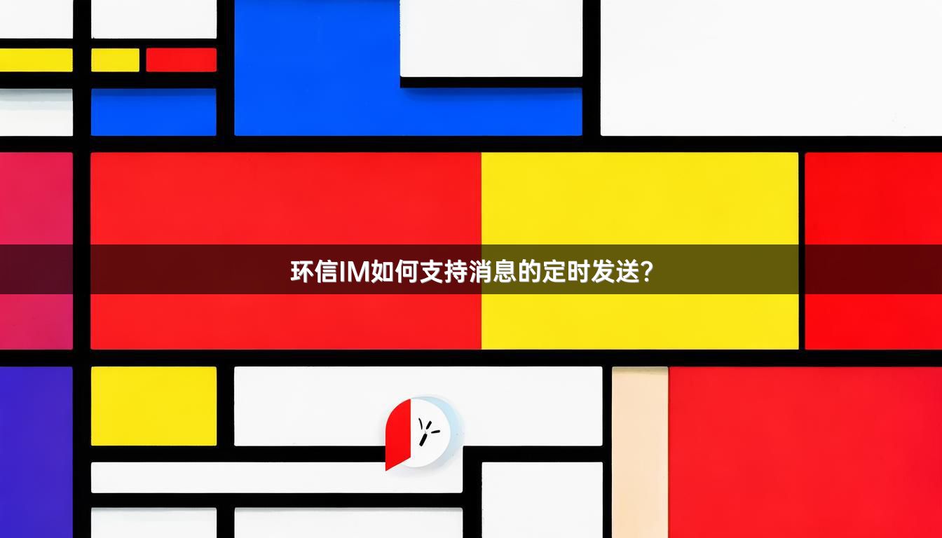 环信IM如何支持消息的定时发送？