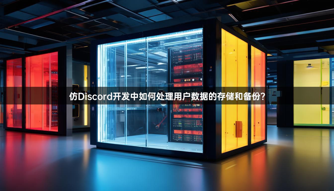 仿Discord开发中如何处理用户数据的存储和备份？