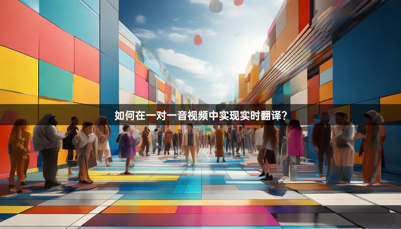 如何在一对一音视频中实现实时翻译？
