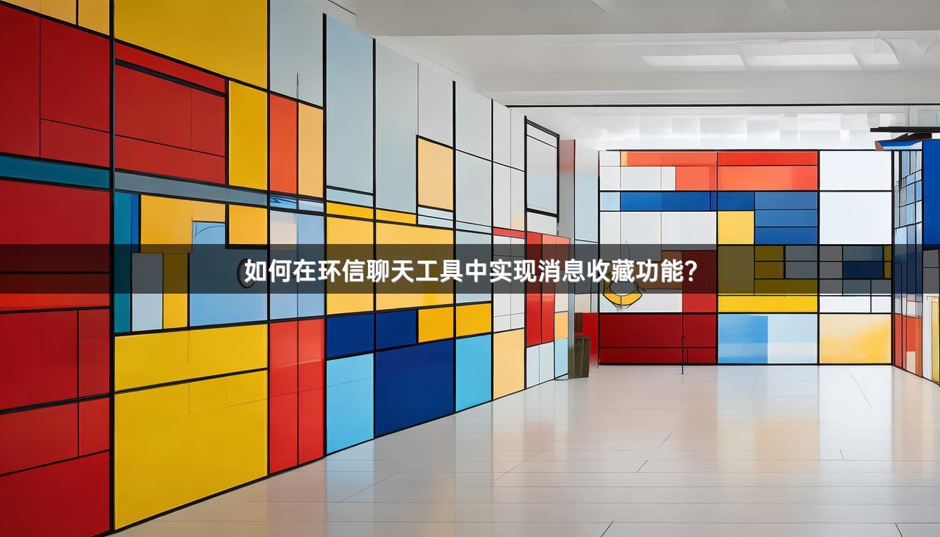 如何在环信聊天工具中实现消息收藏功能？
