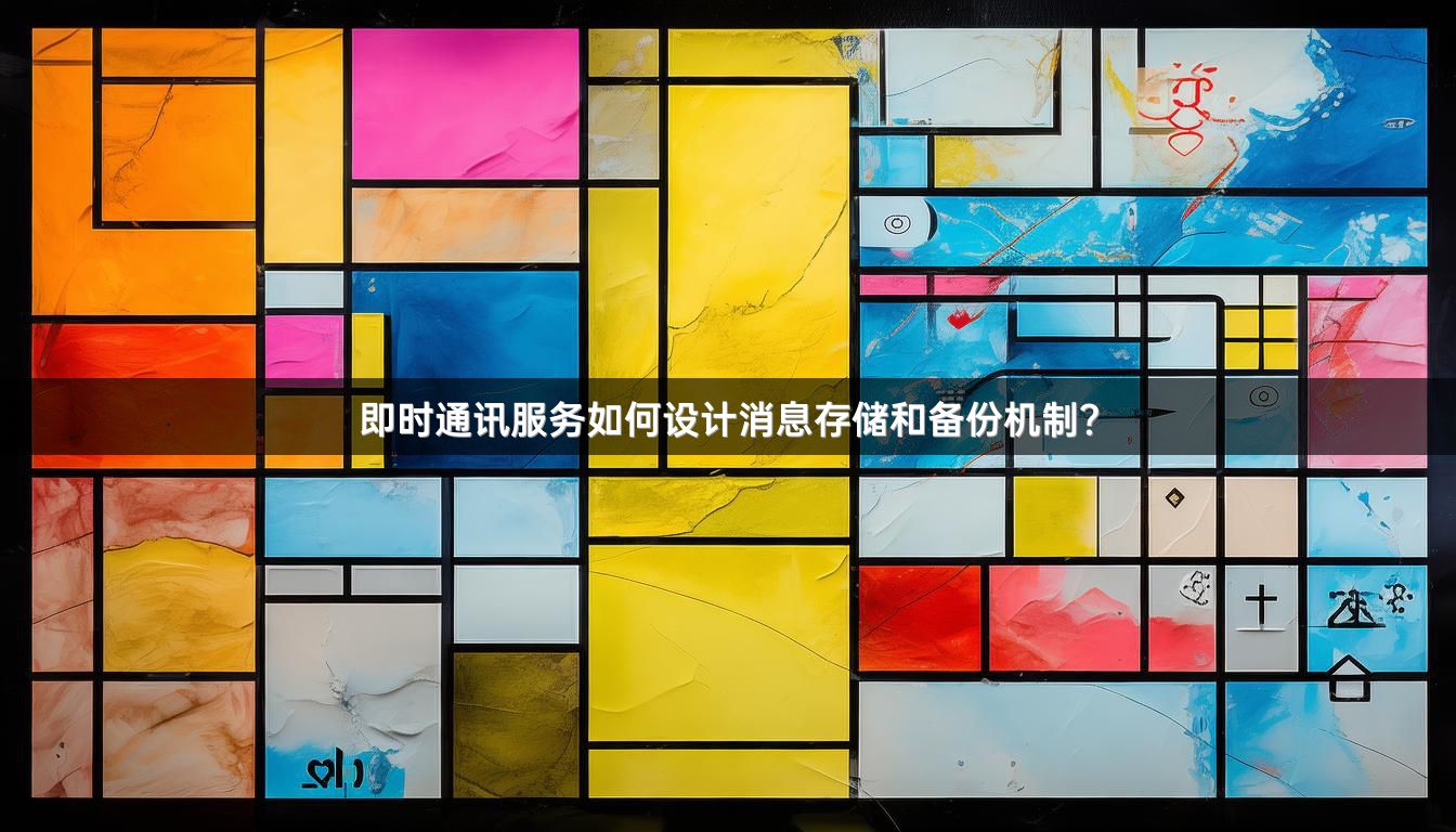 即时通讯服务如何设计消息存储和备份机制？