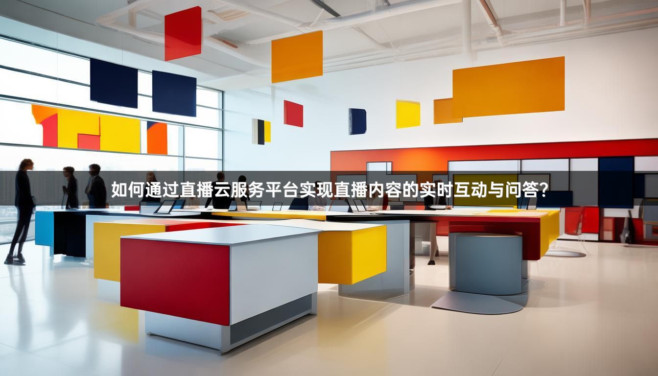 如何通过直播云服务平台实现直播内容的实时互动与问答？
