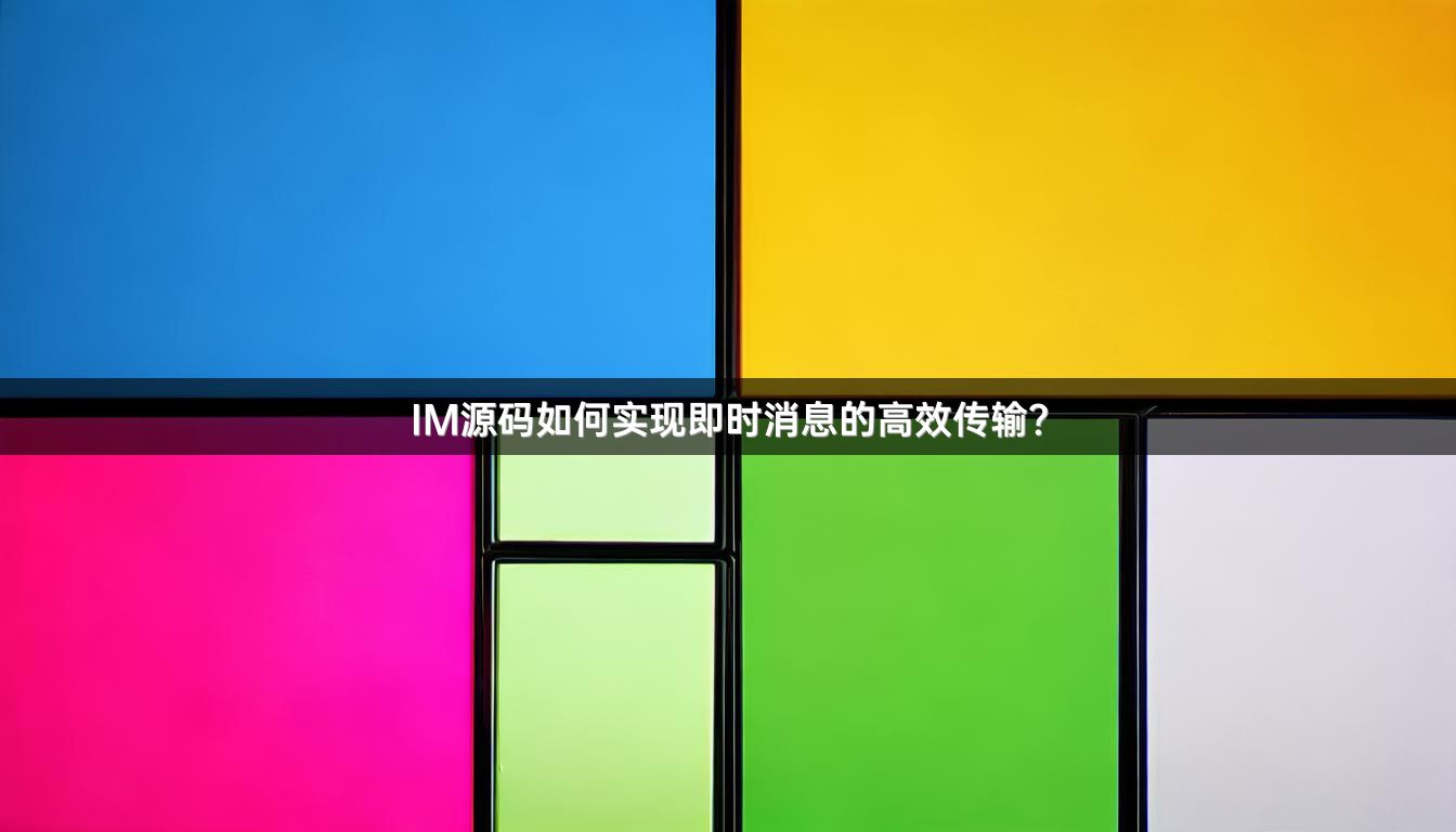 IM源码如何实现即时消息的高效传输？