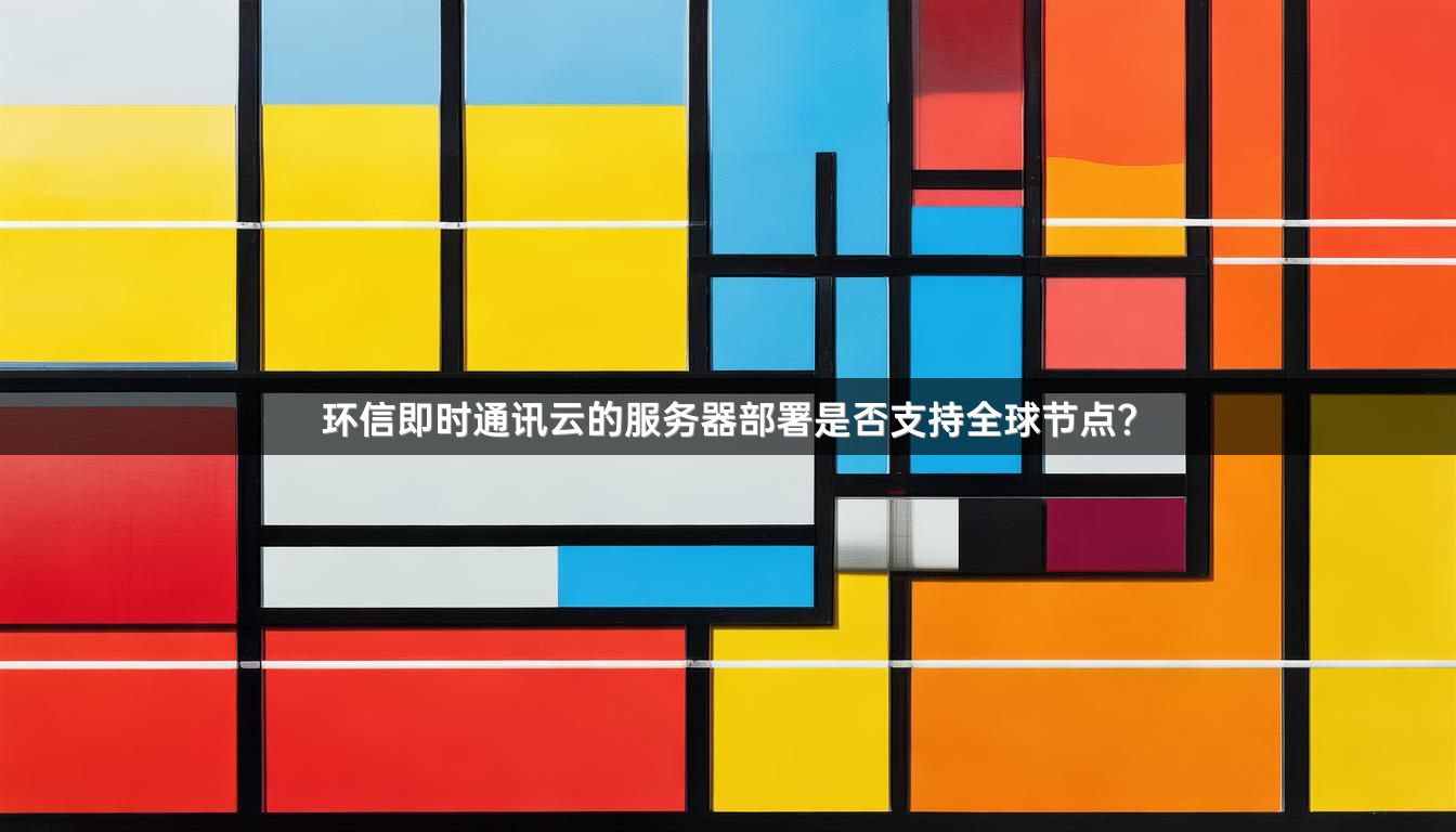 环信即时通讯云的服务器部署是否支持全球节点？