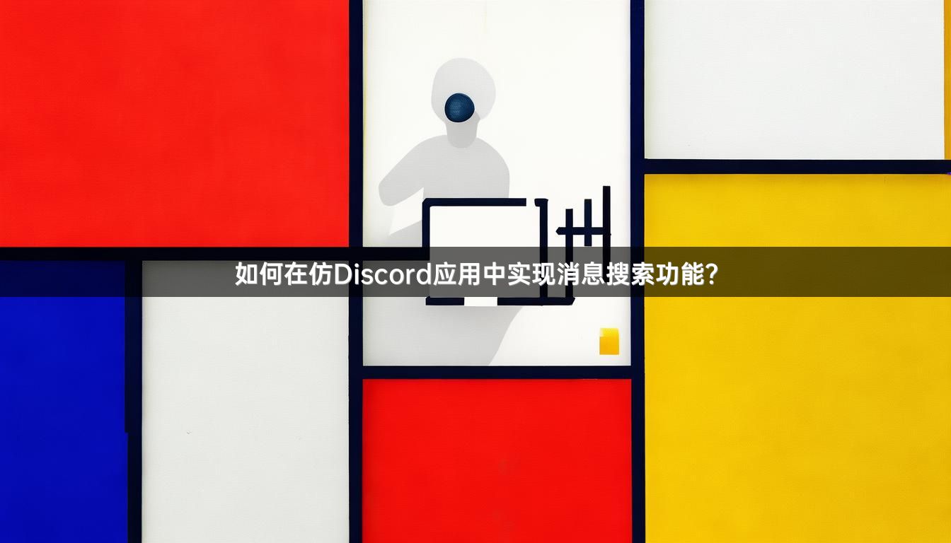 如何在仿Discord应用中实现消息搜索功能？