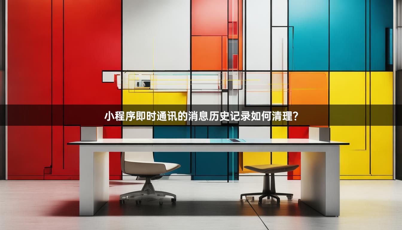 小程序即时通讯的消息历史记录如何清理？