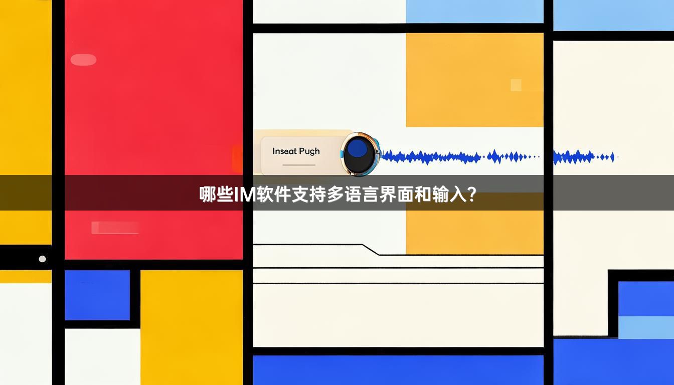 哪些IM软件支持多语言界面和输入？