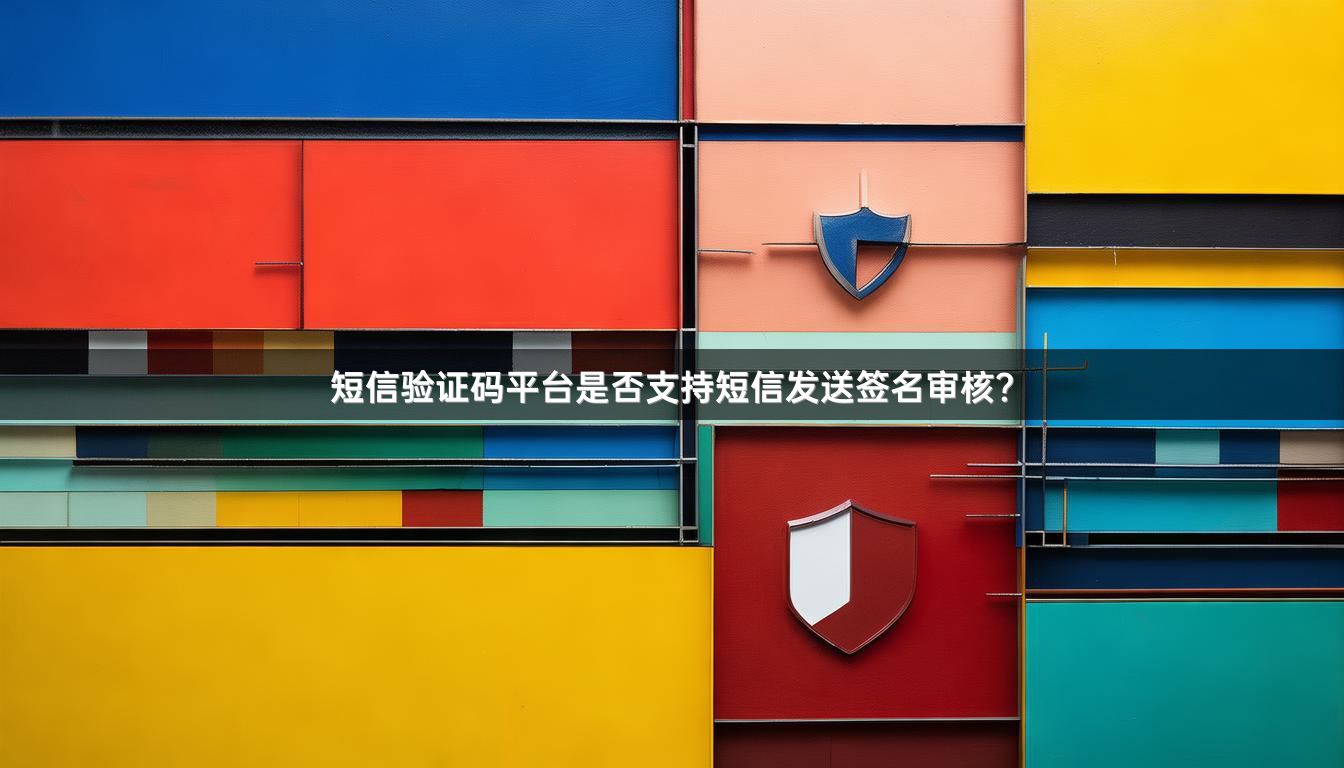 短信验证码平台是否支持短信发送签名审核？