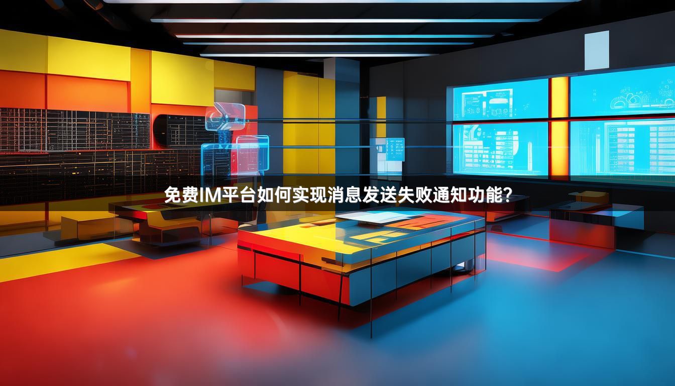免费IM平台如何实现消息发送失败通知功能？