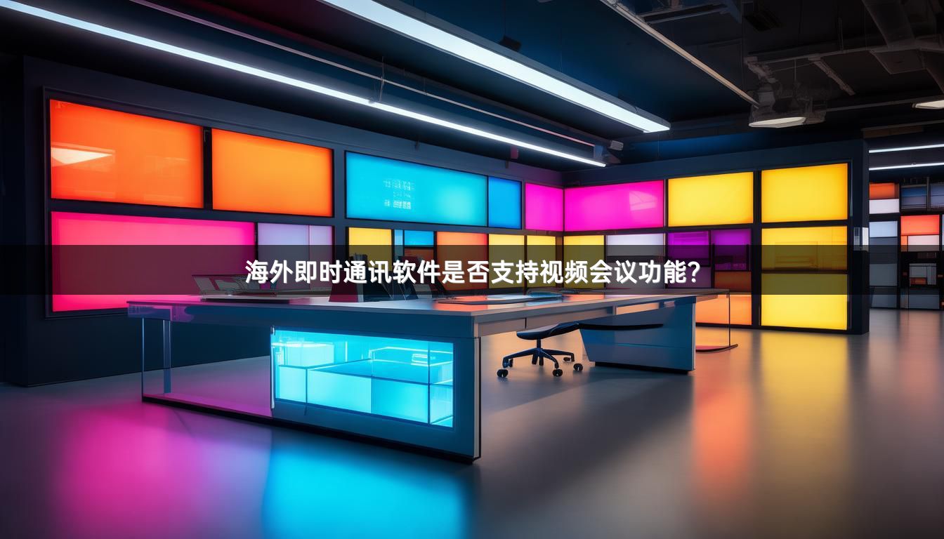 海外即时通讯软件是否支持视频会议功能？