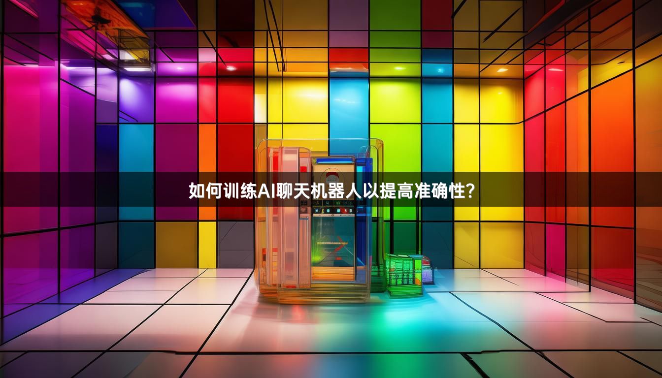 如何训练AI聊天机器人以提高准确性？
