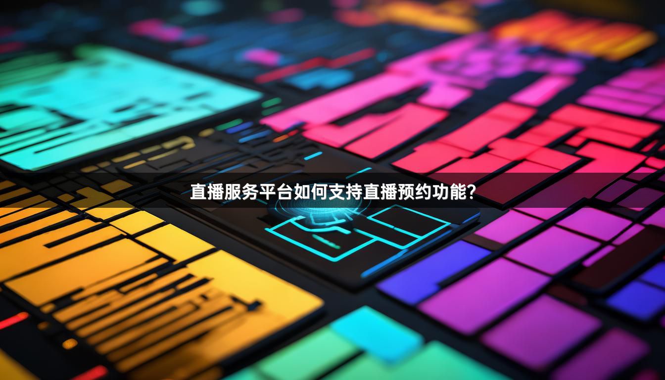 直播服务平台如何支持直播预约功能？