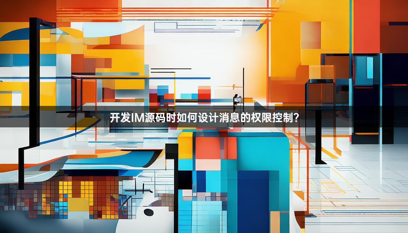开发IM源码时如何设计消息的权限控制？