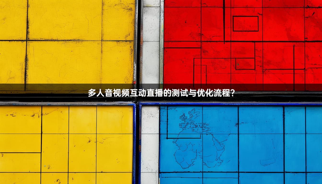 多人音视频互动直播的测试与优化流程？
