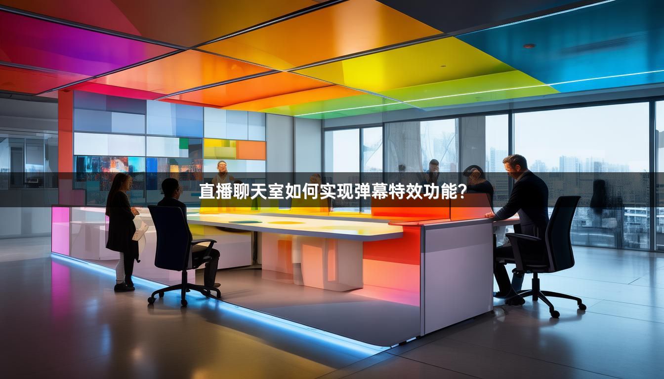 直播聊天室如何实现弹幕特效功能？