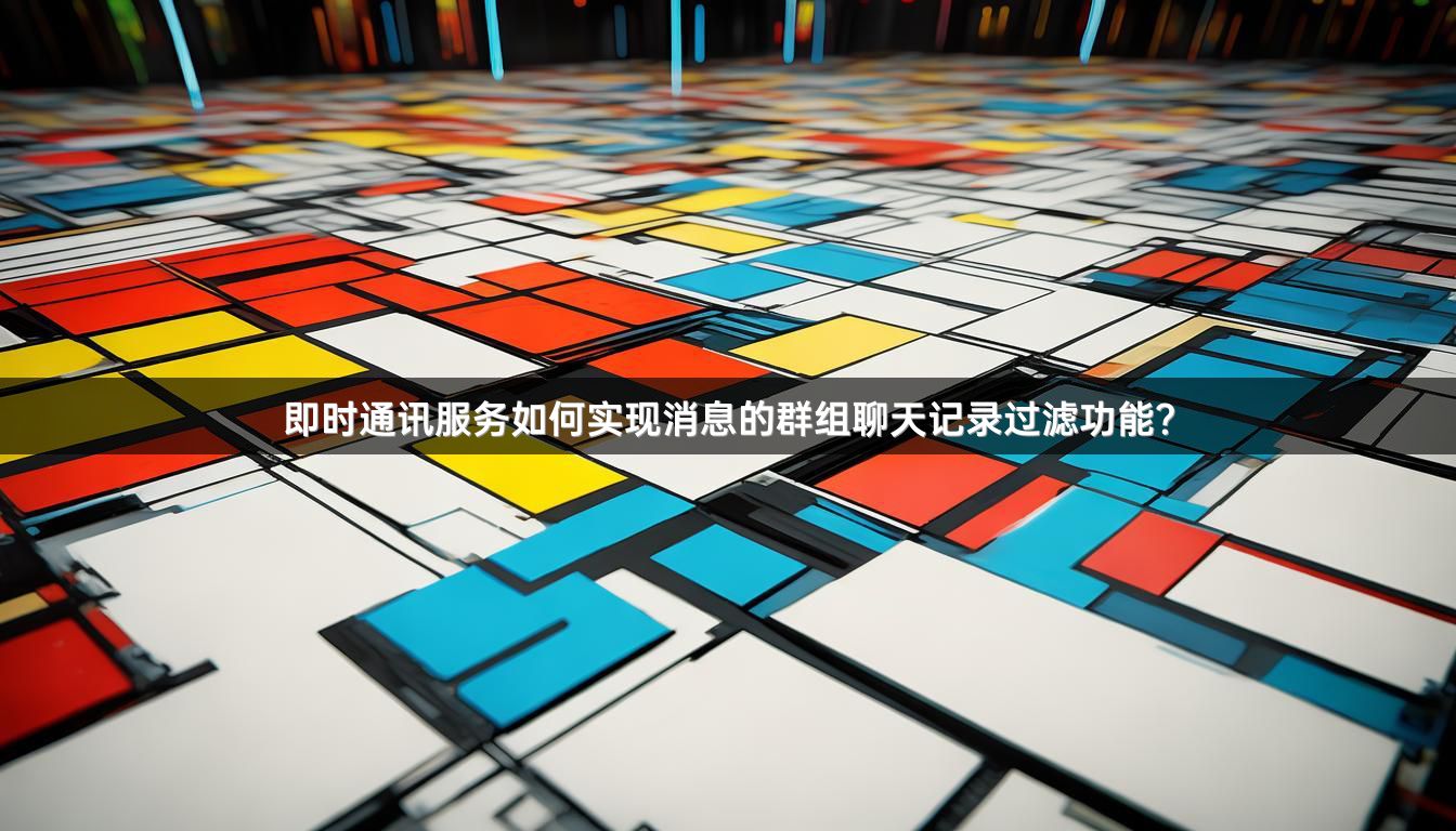 即时通讯服务如何实现消息的群组聊天记录过滤功能？