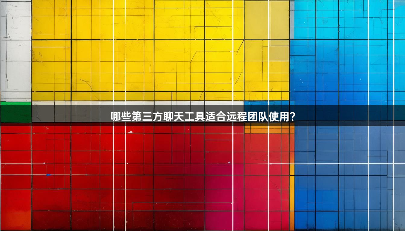 哪些第三方聊天工具适合远程团队使用？