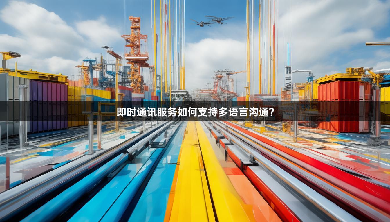 即时通讯服务如何支持多语言沟通？