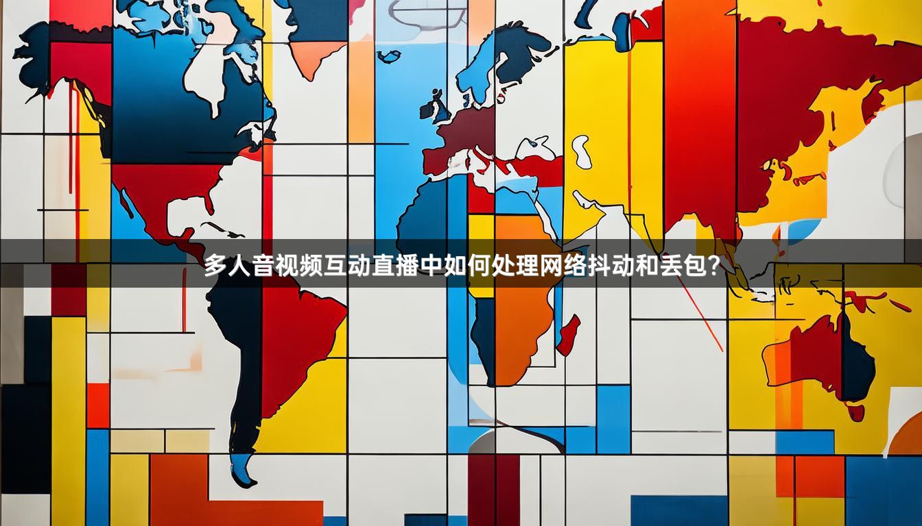 多人音视频互动直播中如何处理网络抖动和丢包？
