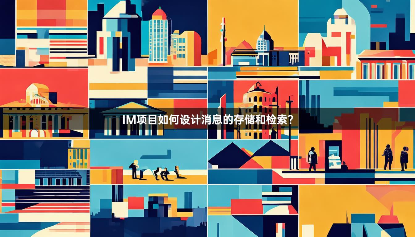 IM项目如何设计消息的存储和检索？