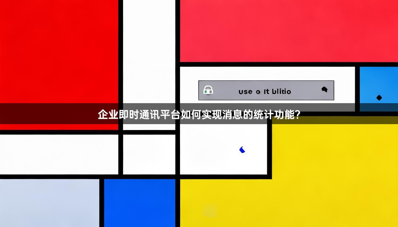 企业即时通讯平台如何实现消息的统计功能？