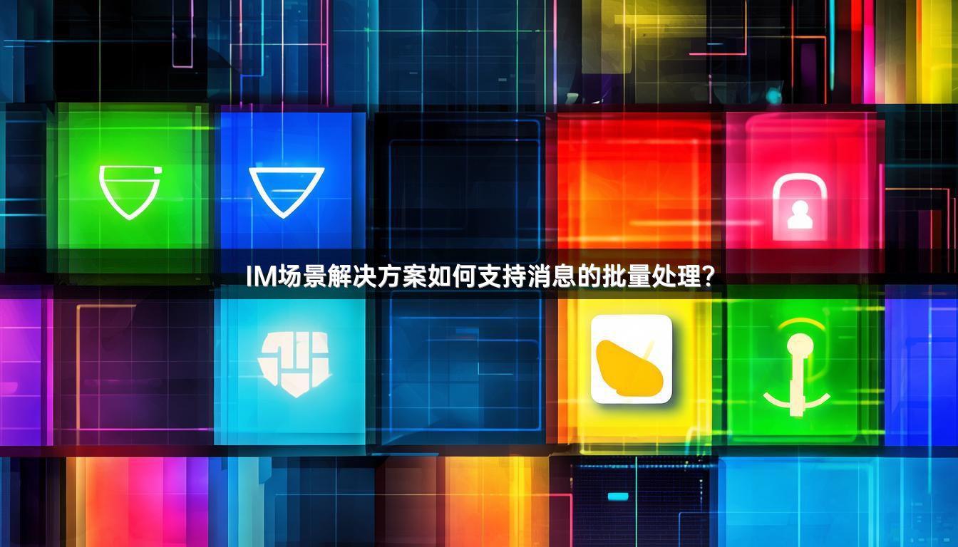 IM场景解决方案如何支持消息的批量处理？