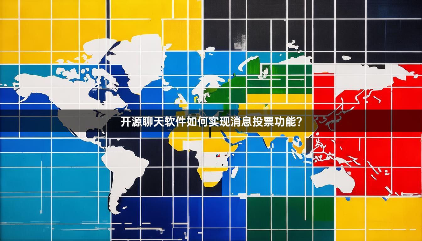 开源聊天软件如何实现消息投票功能？