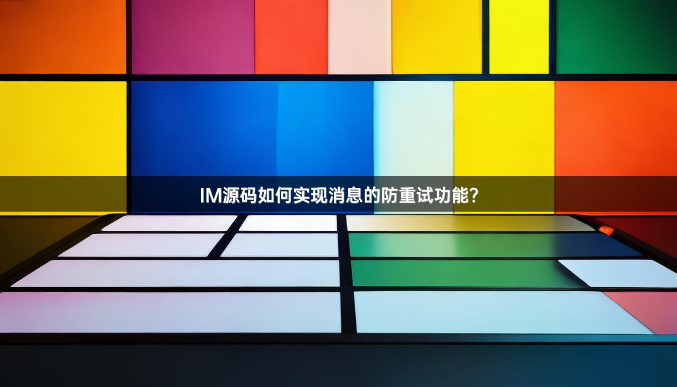 IM源码如何实现消息的防重试功能？