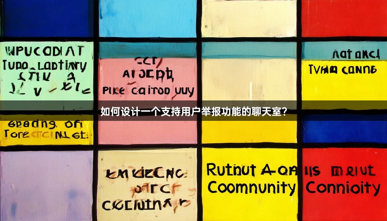 如何设计一个支持用户举报功能的聊天室？