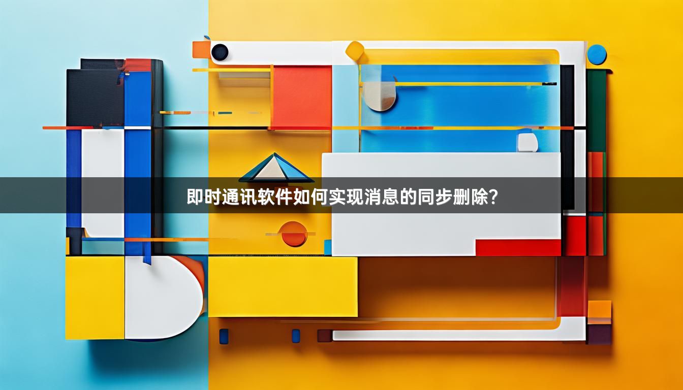 即时通讯软件如何实现消息的同步删除？