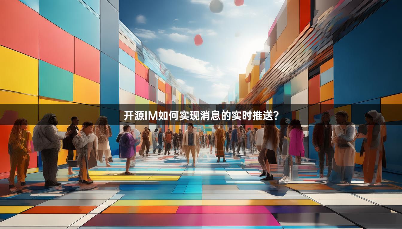 开源IM如何实现消息的实时推送？